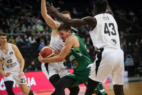 Apie Eurolygą galvojantis „Žalgiris“ LKL rungtynėse Kaune pasitreniravo su „Nevėžiu“