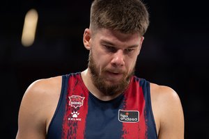 Į Rusiją – be R. Giedraičio: traumą patyręs lietuvis iškrito iš „Baskonia“ rikiuotės