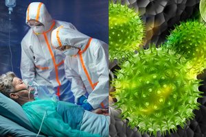 Šiurpiai skambantis atvejis: moteris COVID-19 sirgo beveik metus