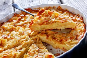 Nuostabus prancūziškas pyragas: daug obuolių – mažai tešlos