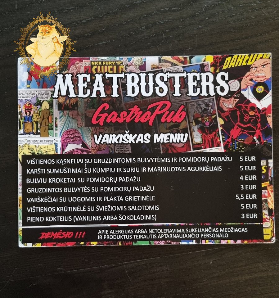 „Meatbusters“, Palanga.<br>Nuotr. iš „Riebus katinas“.