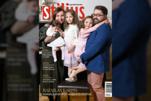 Tris dukras su žmona auginantis Rafailas Karpis moterų karalystėje nesijaučia vienišas