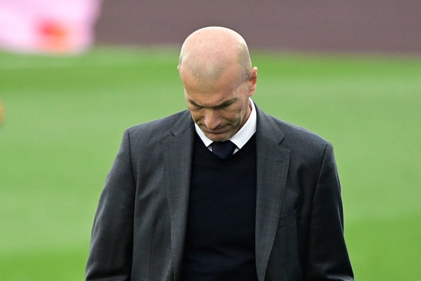 Z.Zidane'as neskuba grįžti į darbus.<br>AFP/Scanpix nuotr.