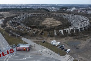 Nacionalinio stadiono statytojams išnuomotas kone 10 mln. vertės sklypas, statybų metu nuomos mokėti neprašys