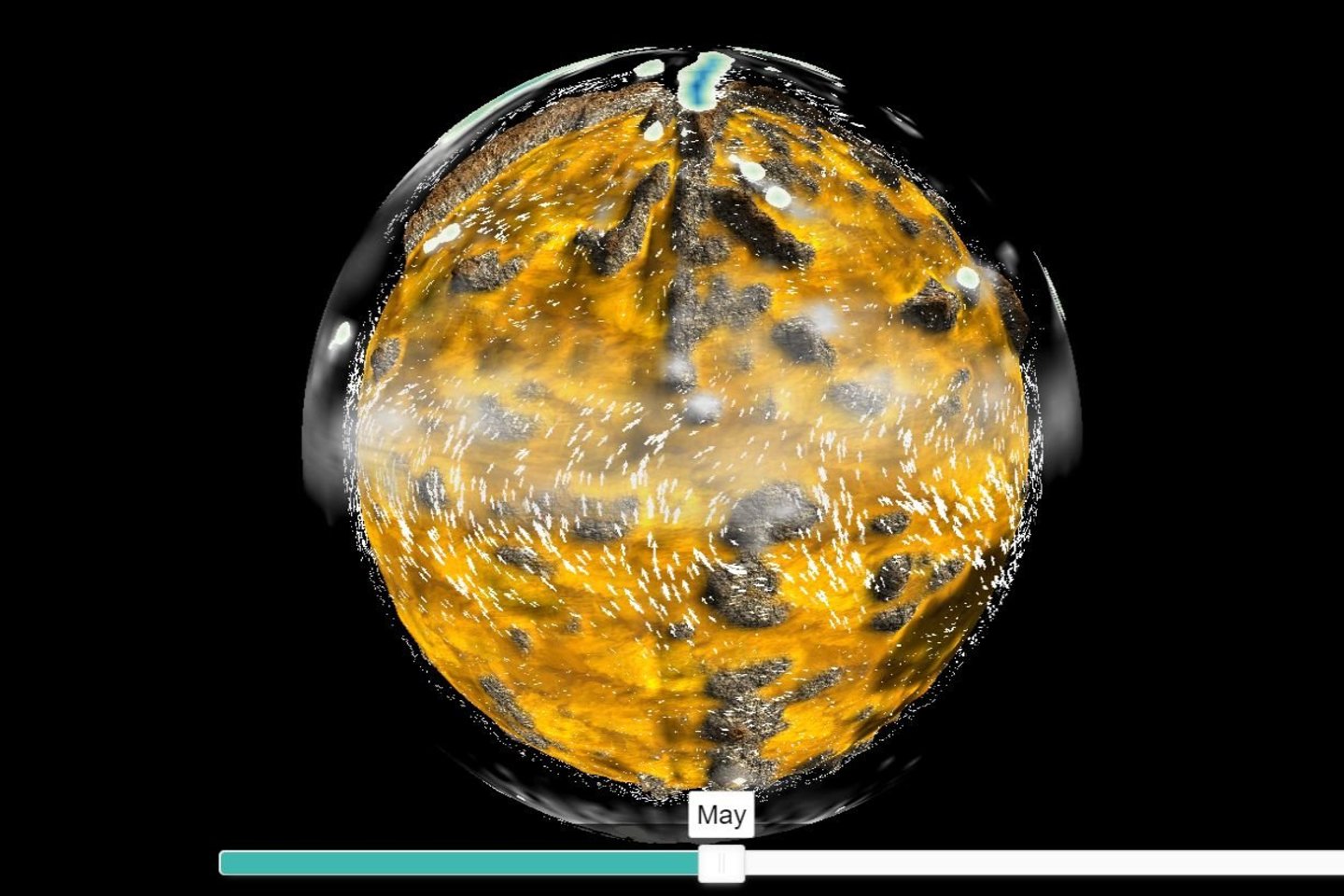  Mokslininkai sukūrė Arrakio planetos klimato modelį.<br> Ekrano nuotr.