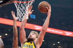 Pasyviai rungtyniavęs D. Sabonis kartu su „Pacers“ patyrė ketvirtą pralaimėjimą