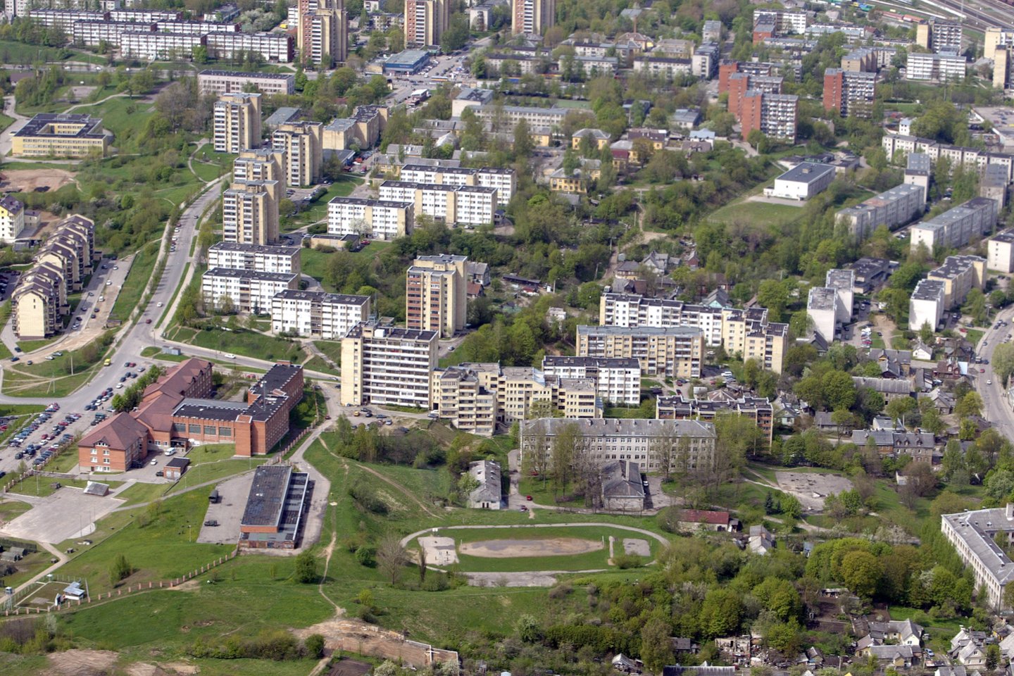 Vilniaus miesto savivaldybė UAB „Baltijos aruodas“ užsakymu Naujininkuose numato įrengti Daugų ir Butrimonių gatvių atkarpas.<br>I.Gelūno nuotr.