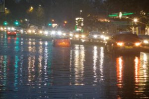 Likus kelioms dienoms iki COP26 klimato konferencijos Glazgą užtvindė potvyniai 