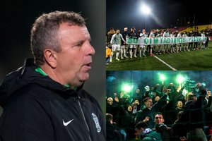 Po saldžios „Žalgirio“ pergalės – gimtadienio sveikinimai: „Nesvarbu, ar sniegas, ar lietus, ar kaitra...“