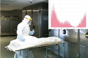 Atnaujinus duomenis paaiškėjo dar skaudesnė realybė: trečiadienį COVID-19 pražudė net 42 žmones