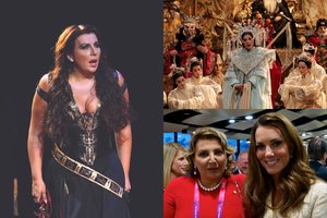 Vilniaus scenoje dainuosianti operos žvaigždė Marija Gulegina prieš spektaklį atlieka tam tikrus ritualus