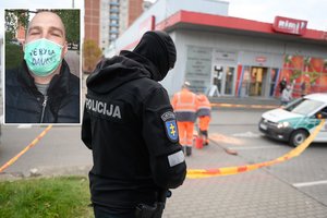 Apsauginį dėl kaukės peršovęs vilnietis – neapykantos skleidėjas, bandęs patekti į Seimą