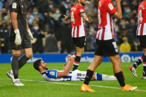 Apmaudžiai pergalę paleidęs „Real Sociedad“ Ispanijos čempionate susigrąžino lyderio poziciją