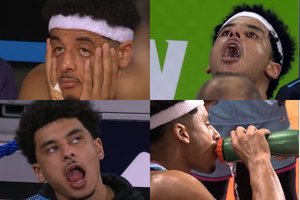 Pamatykite kitą „Žalgirio“ naujoko pusę: pokštai ant atsarginių žaidėjų suolo nepaliks abejingų