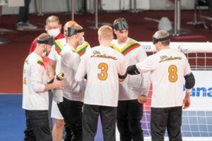 Į Europos golbolo čempionatą Lietuva išvyo traumų išretinta sudėtimi, bet su didelėmis ambicijomis