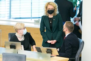 Seime laukia galutinis mūšis dėl mokamų testų: valdantieji skaičiuoja balsus ir ruošiasi atmesti G. Nausėdos veto