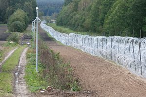 Minskas atmeta Varšuvos kaltinimus dėl provokacijos Baltarusijos ir Lenkijos pasienyje