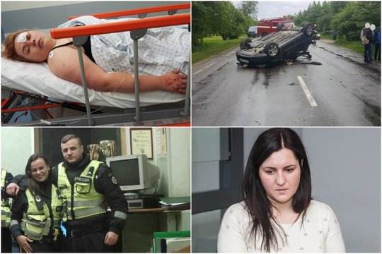 Girto Kėdainių patrulio kelyje traiškyta mergina tapo per kietu riešutu uniformuotiems savo skriaudikams