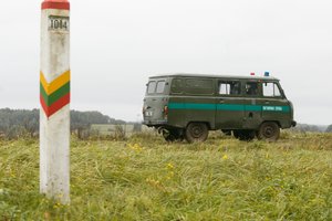 Pasieniečiai į šalį neleido patekti 58 migrantams