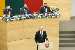 G. Nausėda apdovanotas Baltijos Asamblėjos medaliu