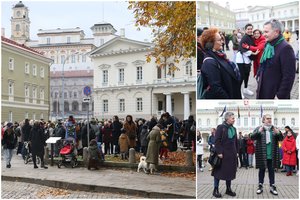 Pradėtas tyrimas dėl LGBT palaikymo akcijos prie Prezidentūros: gresia baudos ir draudimas lankytis viešuose renginiuose