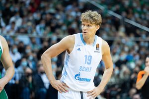 M. Kuzminskas buvo svarbiu „Zenit“ žaidėju, kuris skandino Eurolygos čempioną „Anadolu Efes“