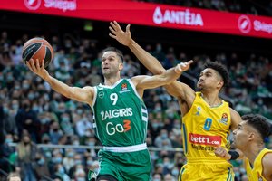 „Žalgiris“ ir toliau važiuoja Eurolygos nesėkmių greitkeliu – aštuntąjį pralaimėjimą kauniečiams išrašė ALBA