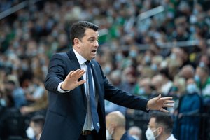 Kauno publiką neviltyje palikęs ALBA treneris kalbėdamas apie „Žalgirį“ liko džentelmenu