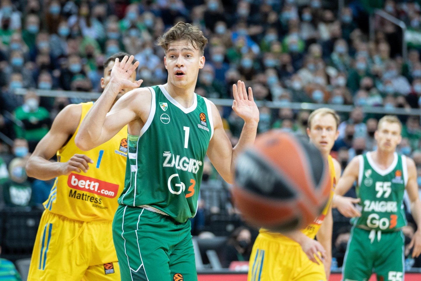 „Žalgiris“ patyrė aštuntąjį pralaimėjimą iš eilės.<br>G.Bitvinsko nuotr.