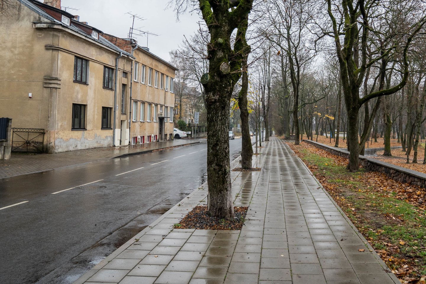 Dabartinė Trakų gatvė sovietmečiu buvo pavadinta P.Cvirkos vardu, bet kilus Sąjūdžio bangai jai grąžintas senasis pavadinimas.<br>G.Bitvinsko nuotr.
