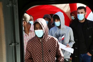 Į Minską kasdien lėktuvais atvyksta 800-1 000 migrantų iš Artimųjų Rytų