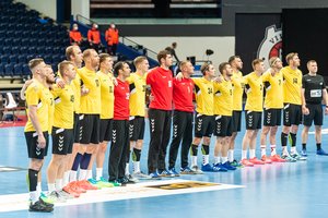 Europos čempionatui besirengianti Lietuvos rankinio rinktinė du kartus įveikė latvius