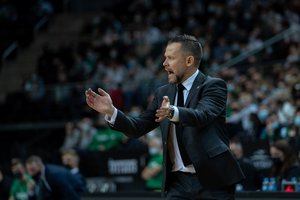 „Ryto“ treneris G. Žibėnas po pergalės prieš „Žalgirį“ tikisi jau platesnio sirgalių palaikymo – mašinose nori matyti ekipos atributiką