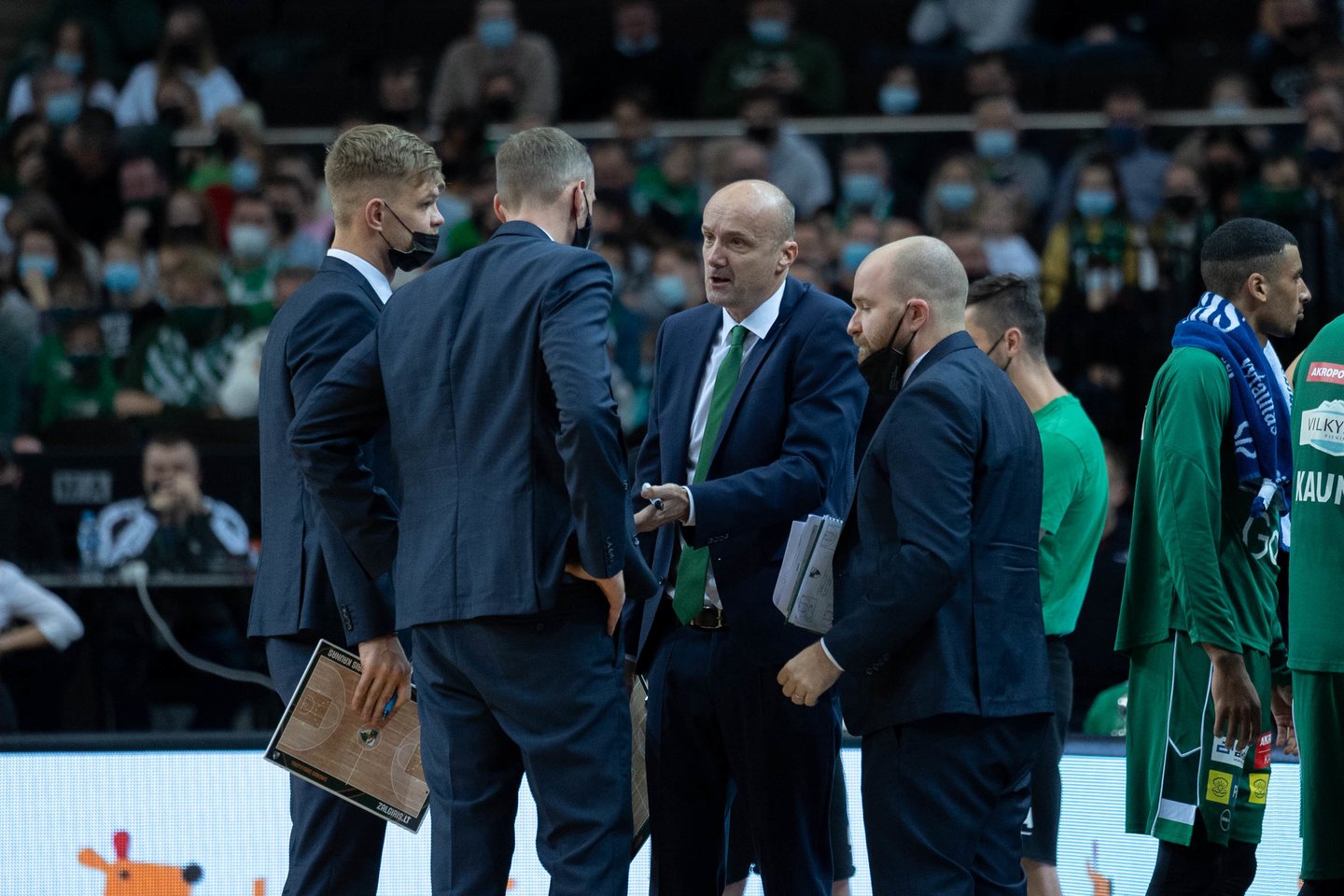 Kaune „Žalgiris“ žaidė rungtynes su Vilniaus „Rytu“<br>G.Bitvinsko nuotr.