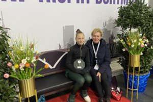 Lietuvos čiuožėjų startai: A. Ivanovaitė lipo ant pakylos, ledo šokėjai gerino asmeninį rekordą