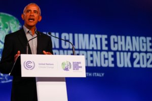 B. Obama klimato konferencijoje Glazge: jei nesiimsime veiksmų dabar, bus per vėlu