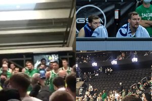 Apie pokalbį su žaidėjais užsiminę „Žalgirio“ sirgaliai: „Nepradėsime mokyti, kaip reikia žaisti“