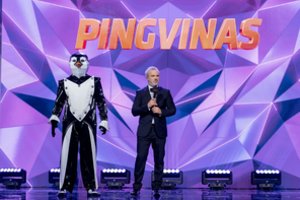 Projekte „Kaukės“ paaiškėjo, kas slepiasi po Pingvino kauke: aukso medalininkas gavo pravardę