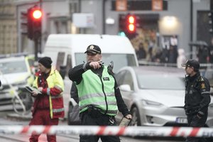 Norvegijoje nušautas praeivius peiliu puolęs vyras