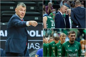 Agoniją iš Barselonos stebintis Š. Jasikevičius įvardijo didžiausią „Žalgirio“ klaidą: „Sezono nurašyti negalima“