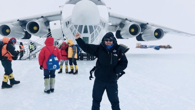 Alpinistas D. Vaičiulis ruošiasi sudėtingai ekspedicijai į Antarktidą: žygis turi kilnų tikslą 