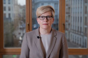 Įvedus nepaprastąją padėtį į žmones kreipėsi I. Šimonytė: išaugus grėsmei, turime išlikti budrūs ir tvirti