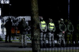 A. Anušauskas: Lietuvos pasienyje su Baltarusija gali būti apie 1 tūkst. migrantų