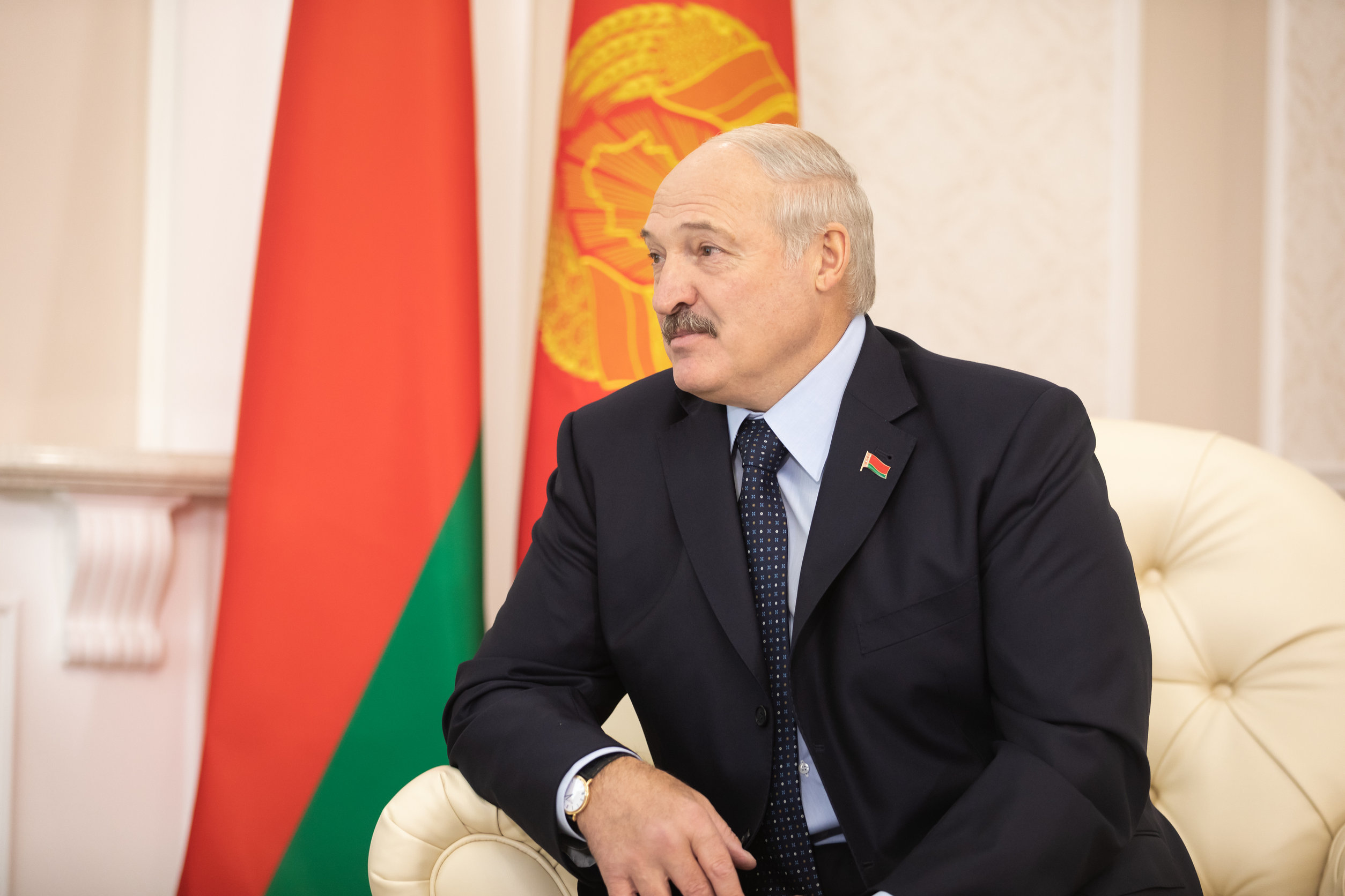 Nuo 1994 m. prezidento pareigas Baltarusijoje einantis Aliaksandras Lukašenka.123rf nuotr.
