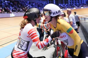 UCI dviračių treko Čempionų lygoje sužibėjusi O. Baleišytė: „Tokio renginio Panevėžyje laukiau 10 metų“