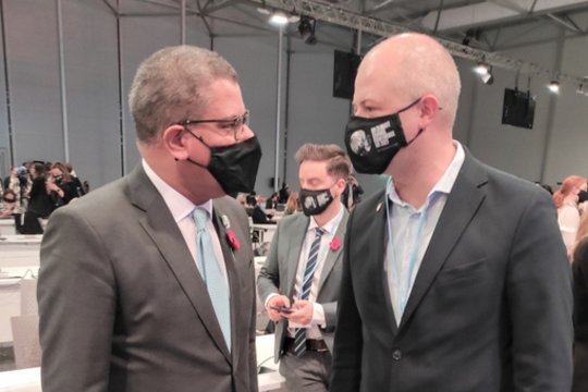 COP26 prezidentas A. Sharma pagyrė Lietuvos klimato politiką