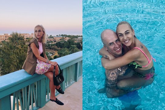 Indrė Stonkuvienė su Vidu Bareikiu santykių metines mini Egipte: „Reikėjo ypatingos vietos“