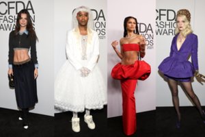 Dizainerių apdovanojimuose – ryškūs ir drąsus žvaigždžių įvaizdžiai