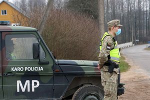 Seimas trims mėnesiams pratęsė karių įgaliojimus pasienyje su Baltarusija