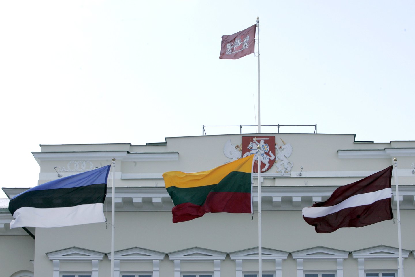 Vilniuje susitiks trijų Baltijos valstybių prezidentai.<br>R.Neverbicko nuotr.